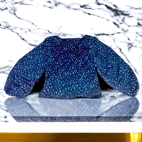 ECLAIR Women’s black & white cropped blouse- Small - Picture 7 of 8